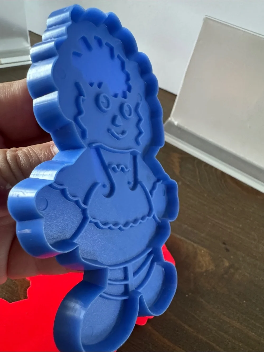 Bobbs Merrill raggedy Ann and Andy cookie cutters vintage set 1970’s 4.5”